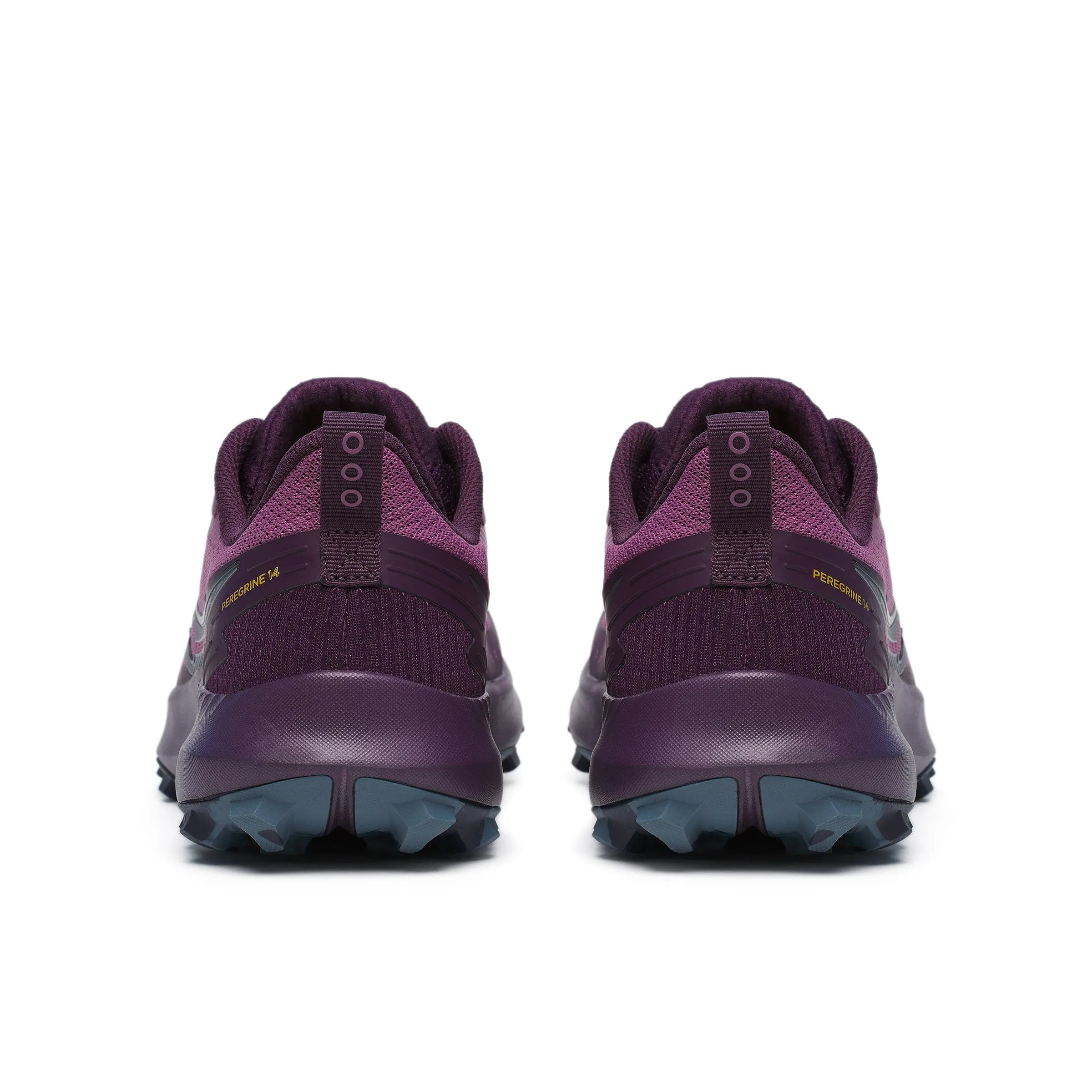 Chaussures de trail Saucony pour femme Peregrine 14 en prune/aubergine SS24