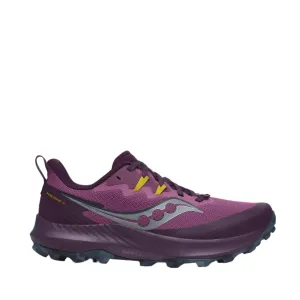 Chaussures de trail Saucony pour femme Peregrine 14 en prune/aubergine SS24