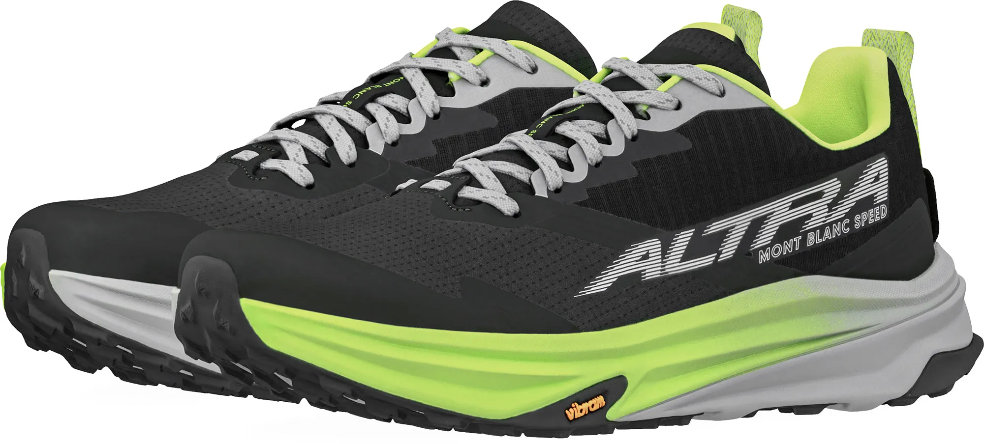 Chaussures Altra Homme Altra Mont Blanc Speed Chaussures de Trail Homme - Noir