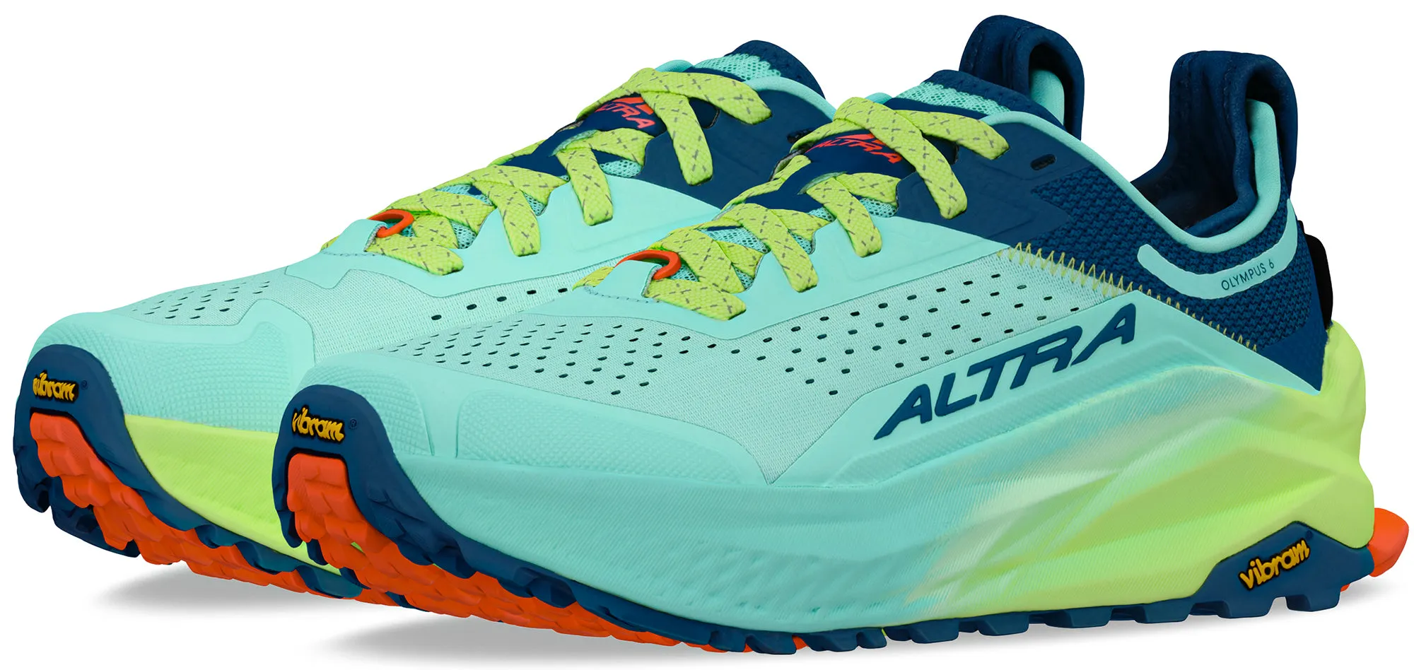 Chaussures de trail Altra Olympus 6 pour femmes - Vert