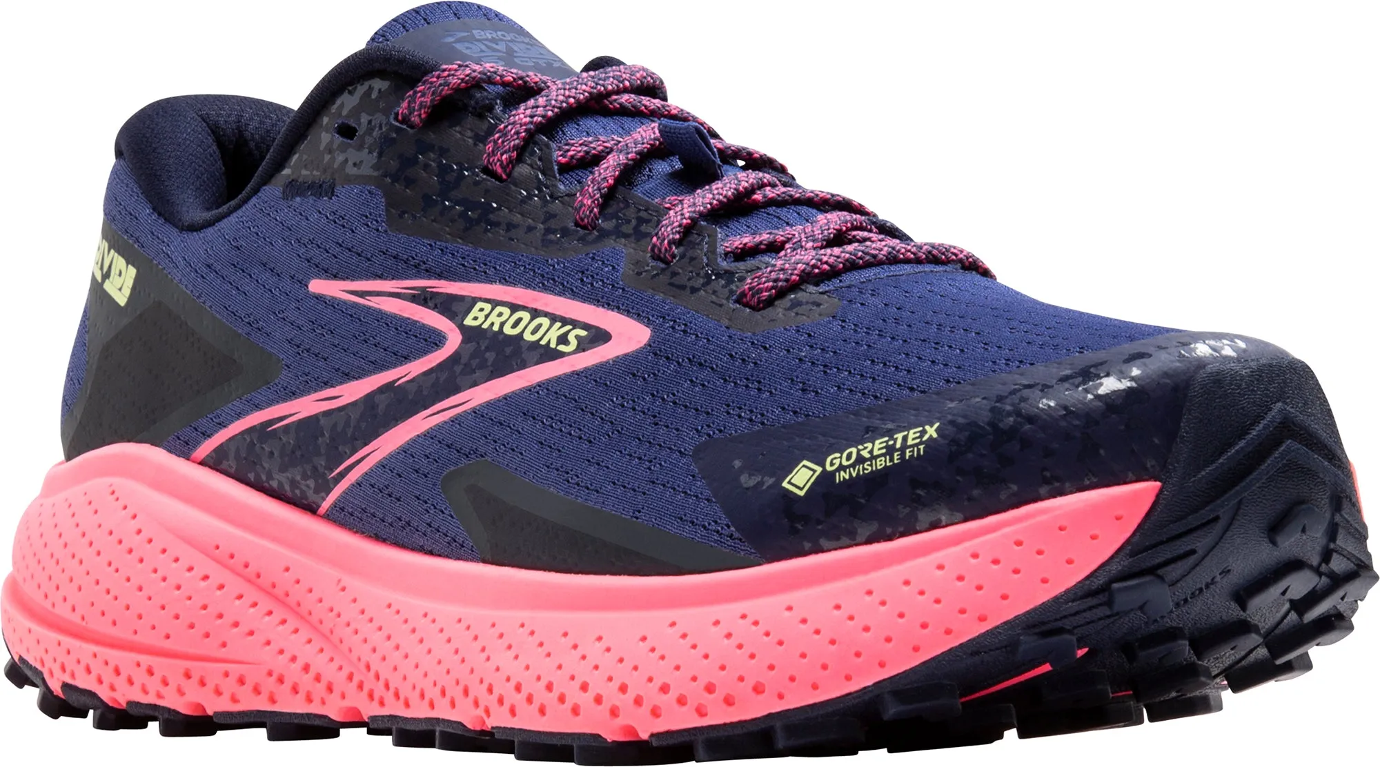 Chaussures de trail Brooks Divide 5 GORE-TEX pour femme - Bleu