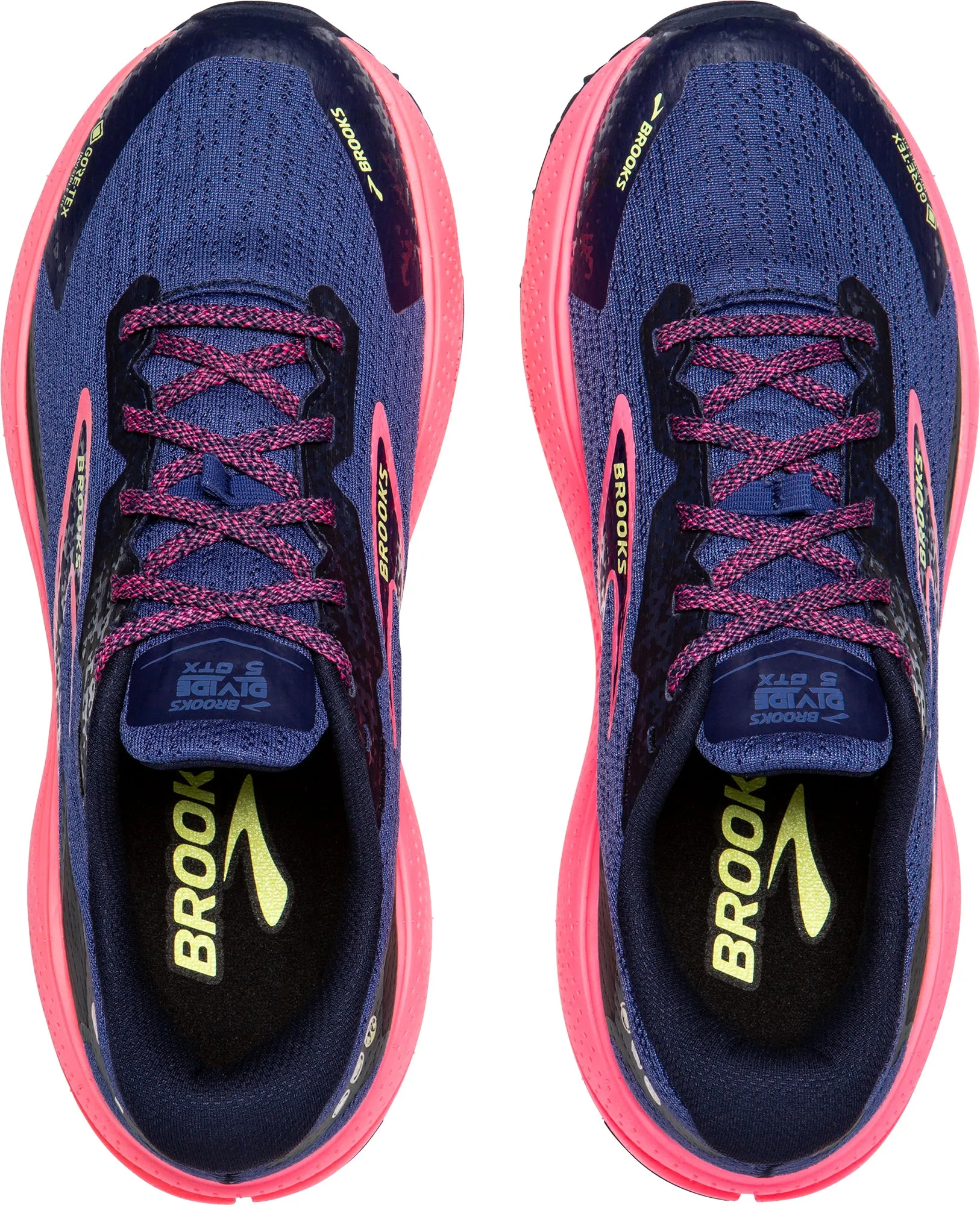Chaussures de trail Brooks Divide 5 GORE-TEX pour femme - Bleu