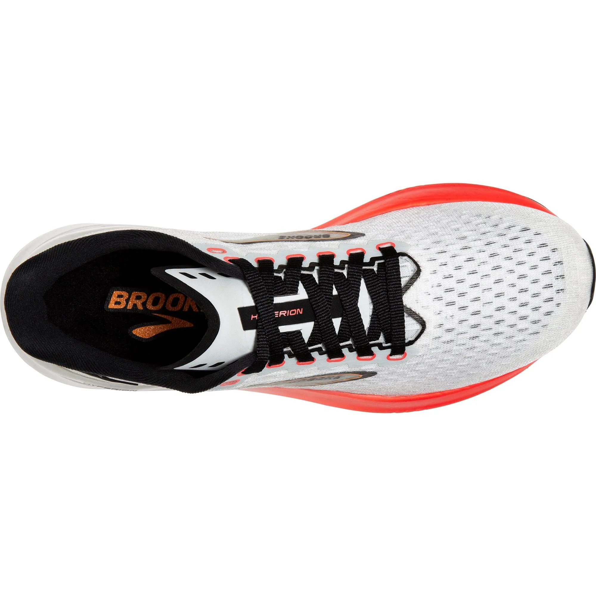 Chaussures de course Brooks Hyperion pour hommes - Blanc