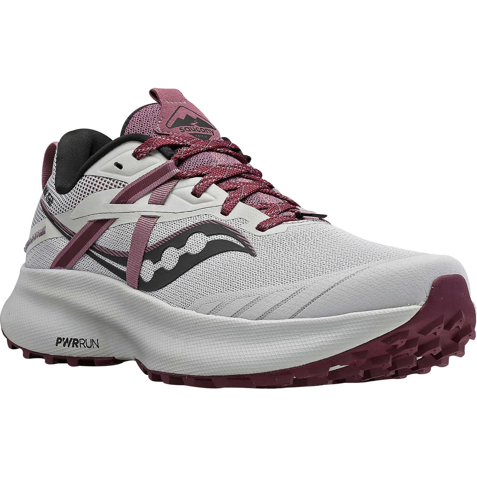Chaussures de trail Saucony Ride 15 TR pour femme - Gris