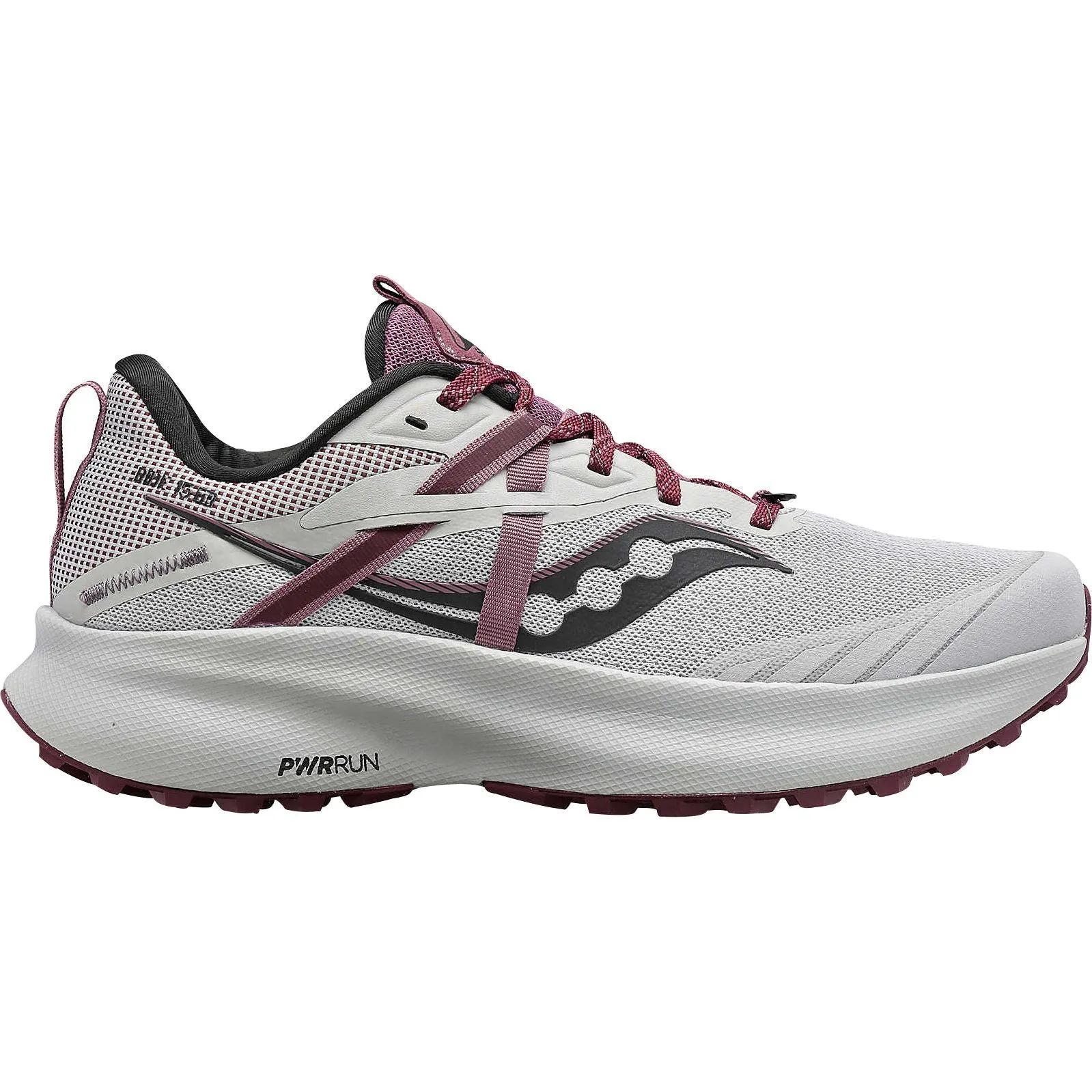 Chaussures de trail Saucony Ride 15 TR pour femme - Gris