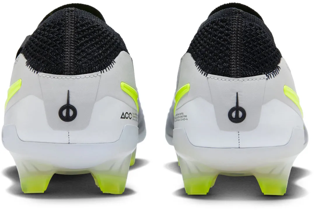 Chaussures de football Tiempo Legend 10 Elite à semelle ferme pour hommes à tige basse