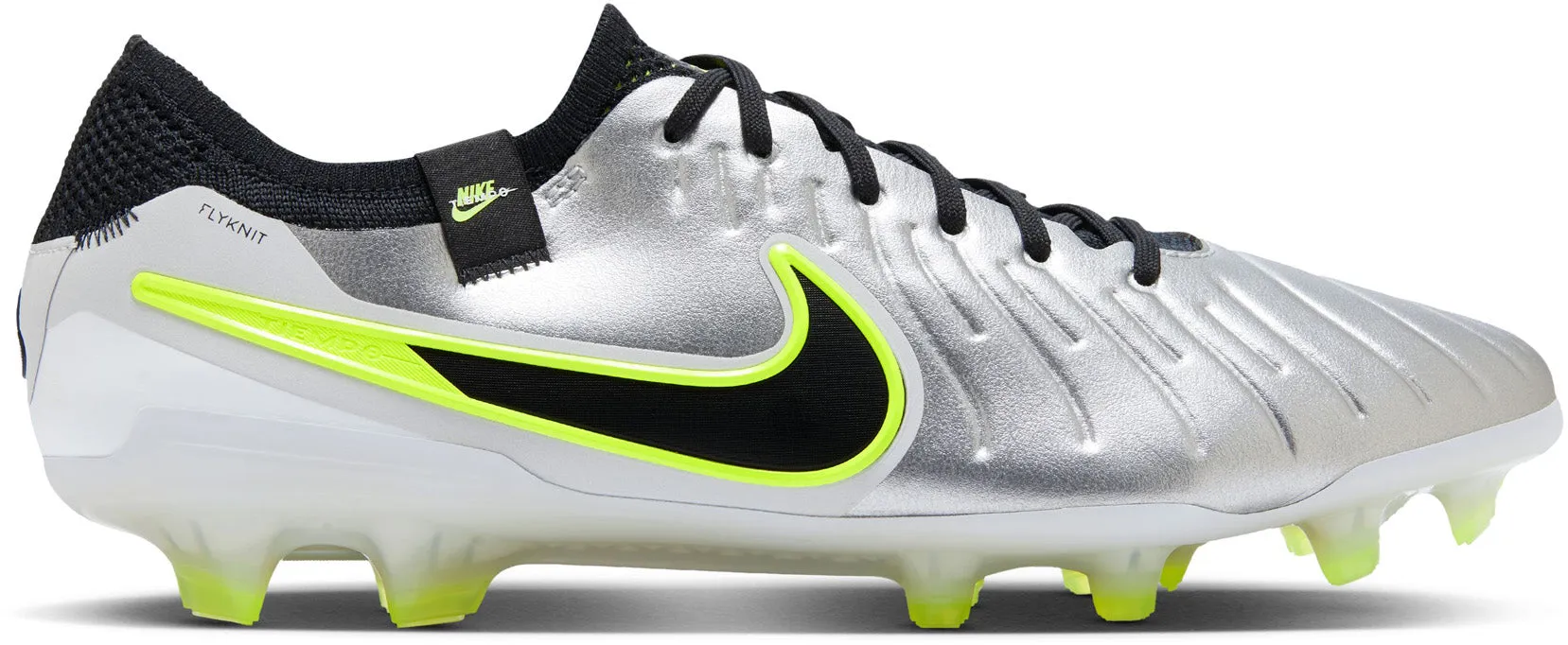 Chaussures de football Tiempo Legend 10 Elite à semelle ferme pour hommes à tige basse