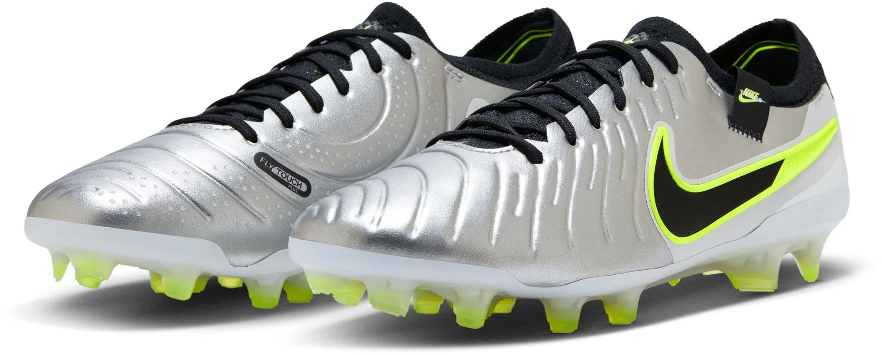 Chaussures de football Tiempo Legend 10 Elite à semelle ferme pour hommes à tige basse