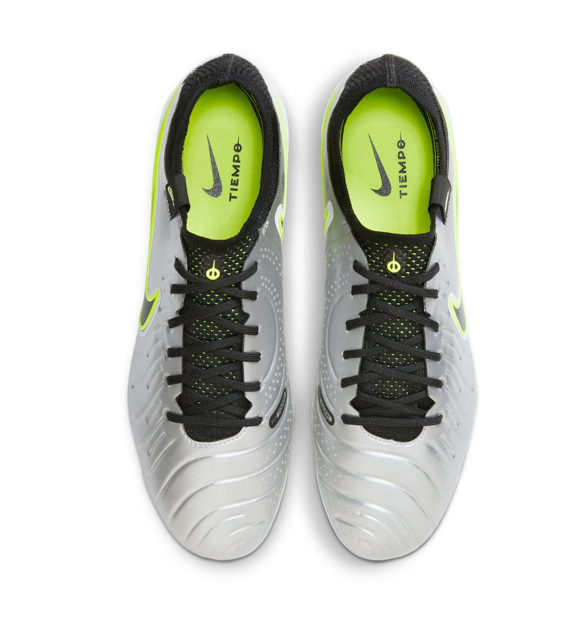 Chaussures de football Tiempo Legend 10 Elite à semelle ferme pour hommes à tige basse