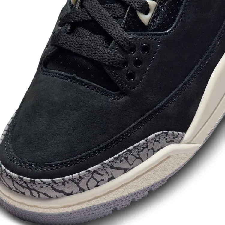 Wmns Air Jordan 3 Retro 'Noir Mat'