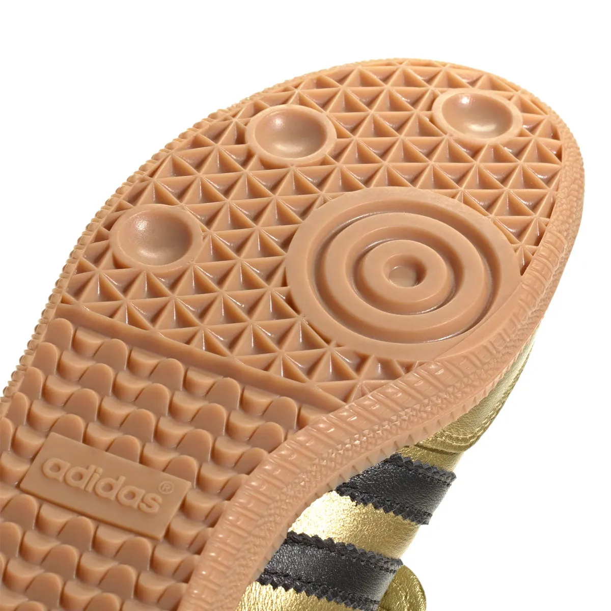 Wmns Samba Longue Langue 'Or Métallisé Noir Gomme'
