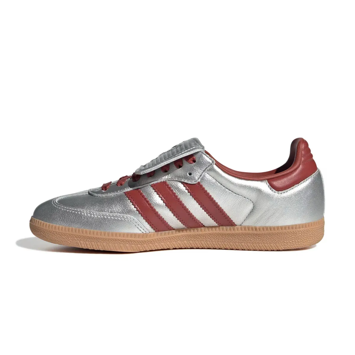Wmns Samba Long Tongue 'Métal Argenté Préaimé Rubis'