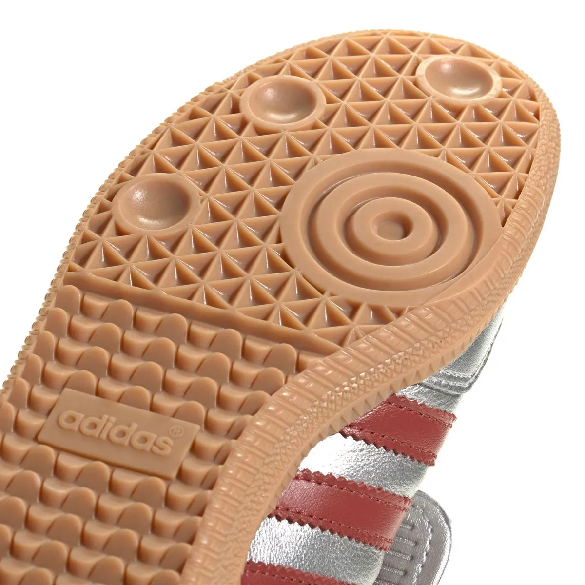 Wmns Samba Long Tongue 'Métal Argenté Préaimé Rubis'