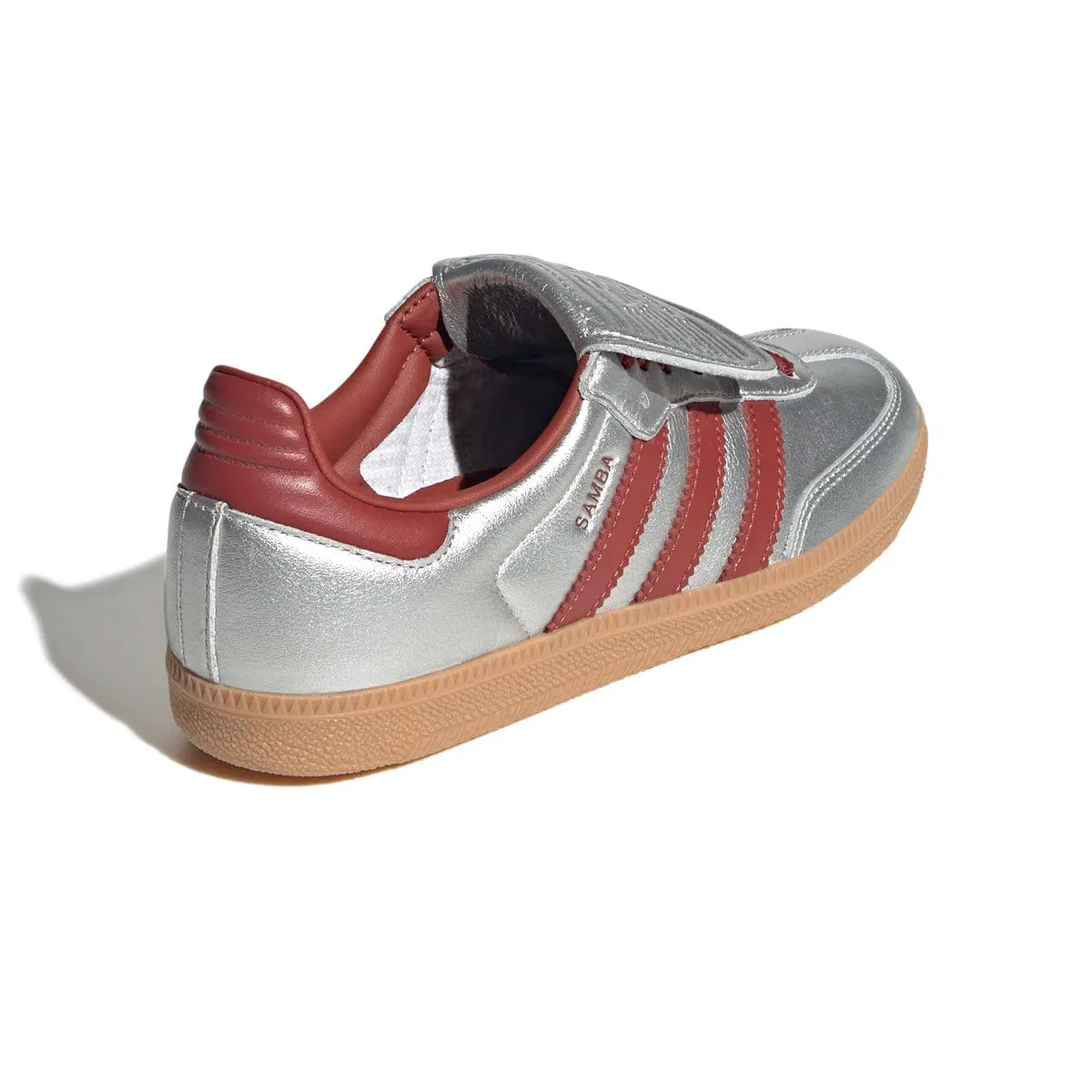 Wmns Samba Long Tongue 'Métal Argenté Préaimé Rubis'