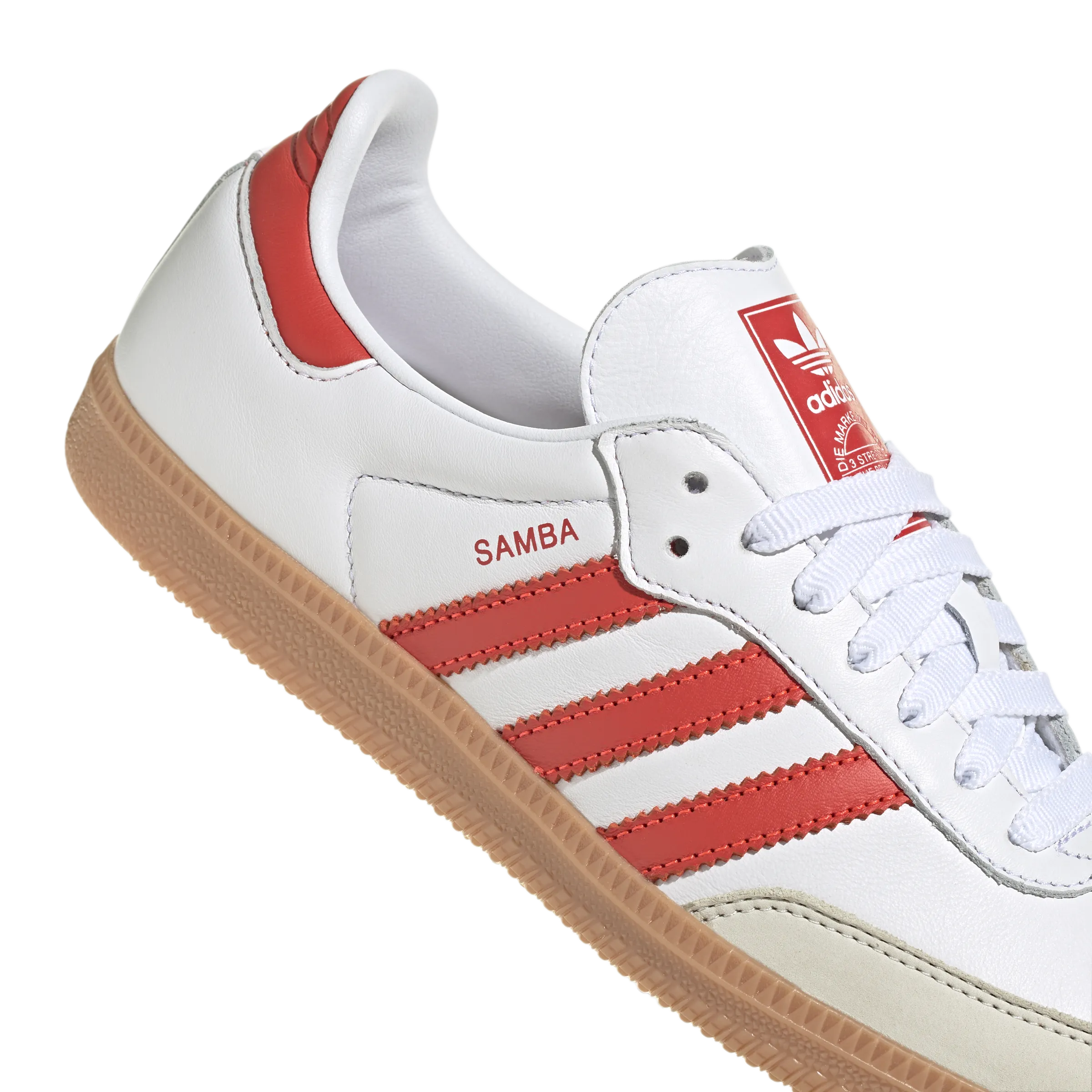 Wmns Samba OG 'Blanc nuage Rouge solaire'