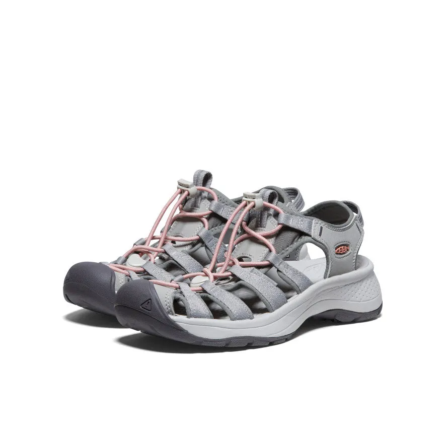 Sandale Astoria West pour Femme | Gris/Corail