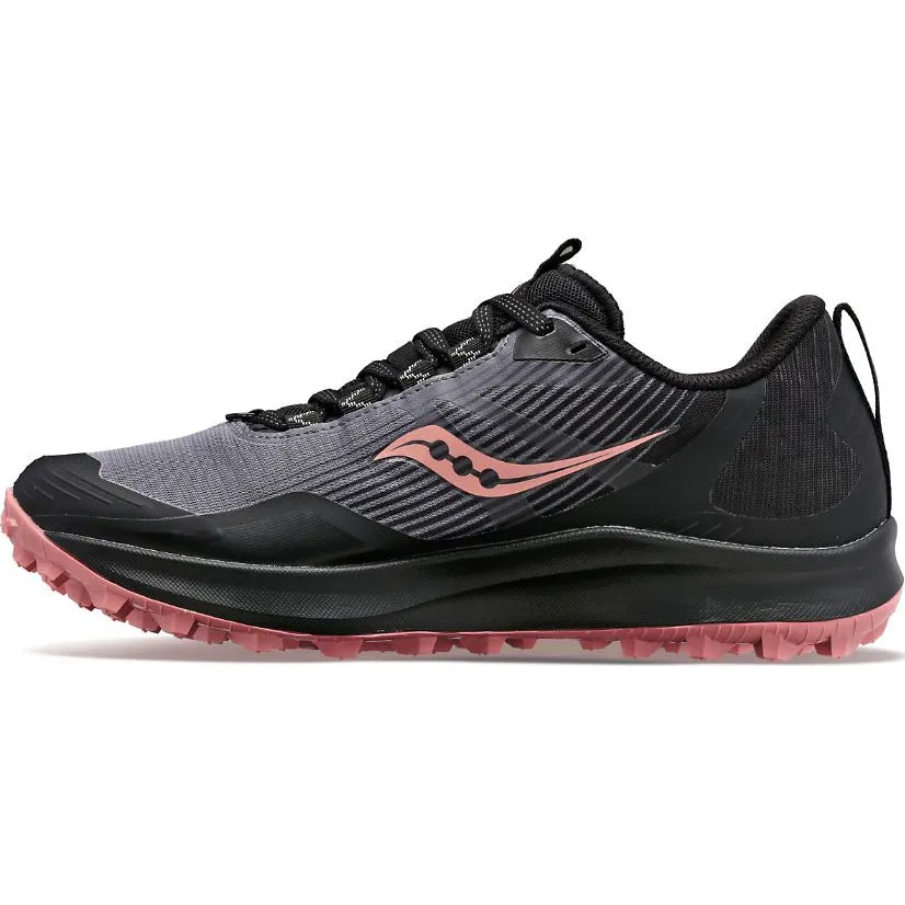 Saucony PEREGRINE 12 GTX CHARBON pour Femme | Coquille