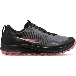 Saucony PEREGRINE 12 GTX CHARBON pour Femme | Coquille