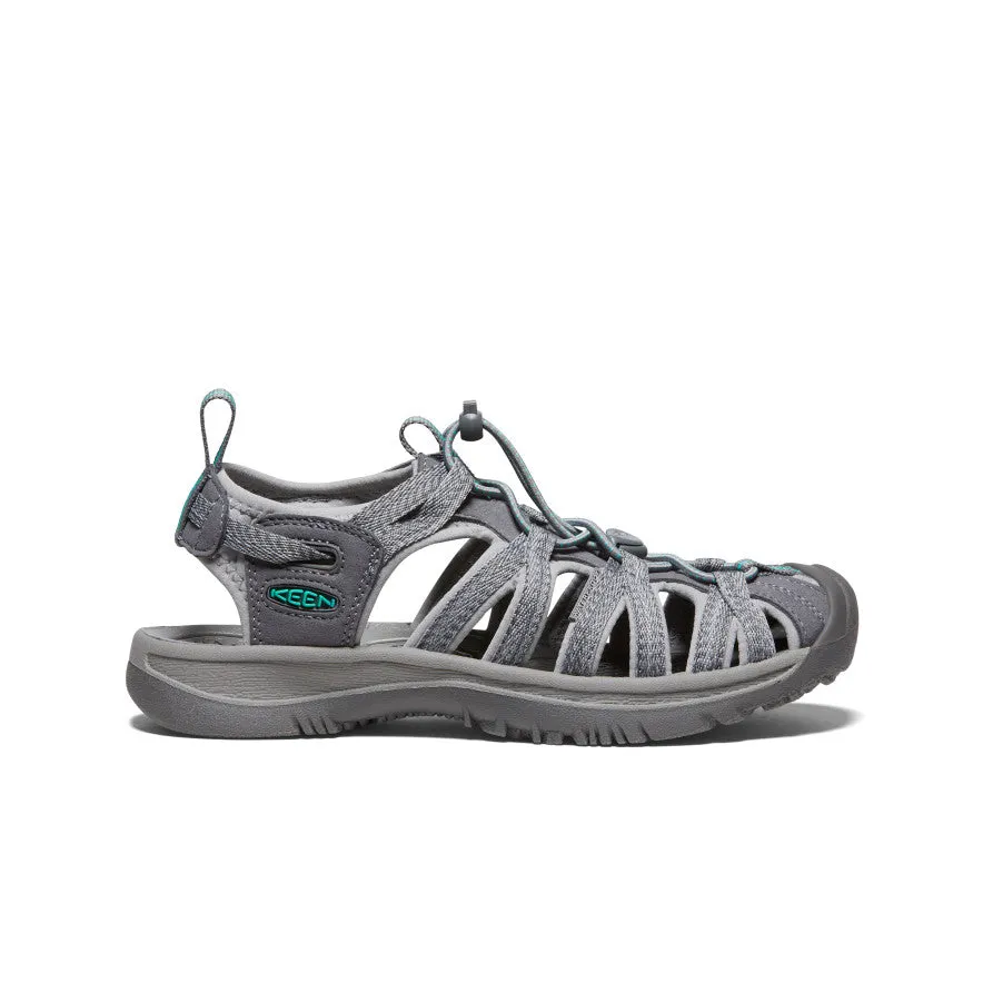Women's Whisper | Gris moyen/Vert paon
