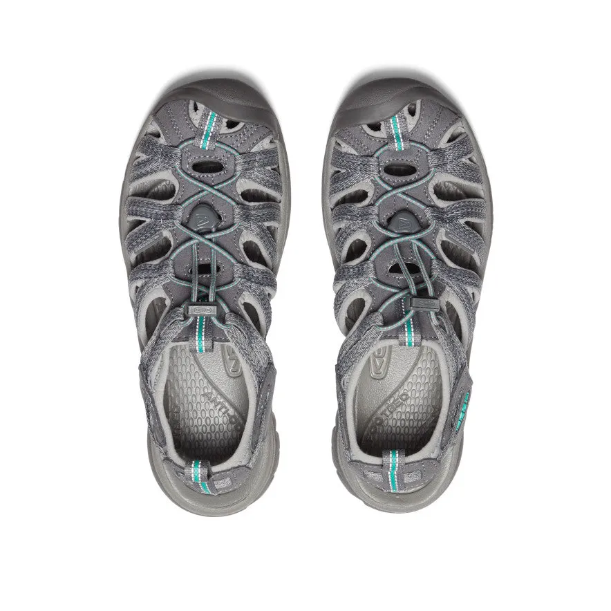 Women's Whisper | Gris moyen/Vert paon
