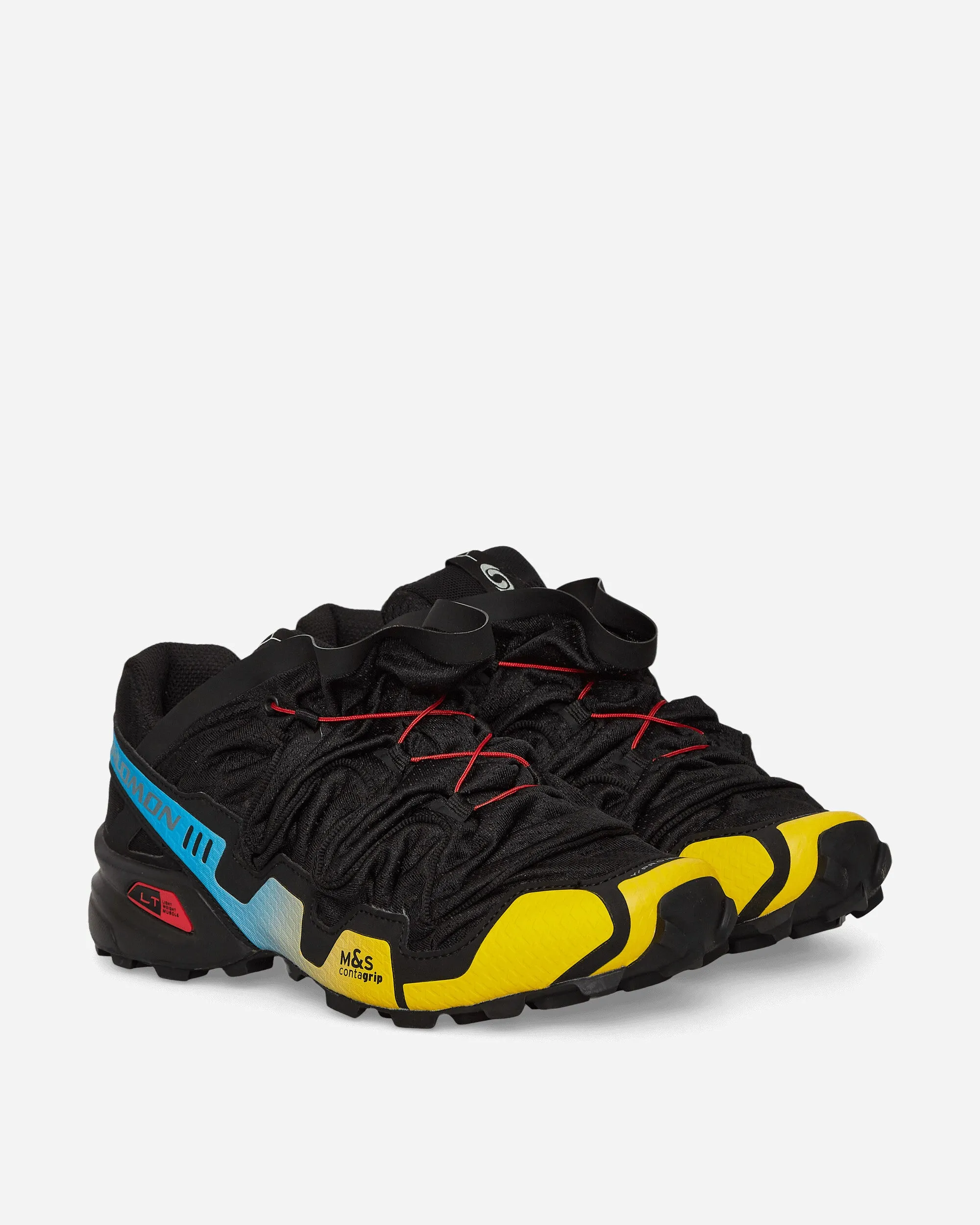 Y/Project Speedcross 3 Sneakers Noir / Citron / Bleu Transcend