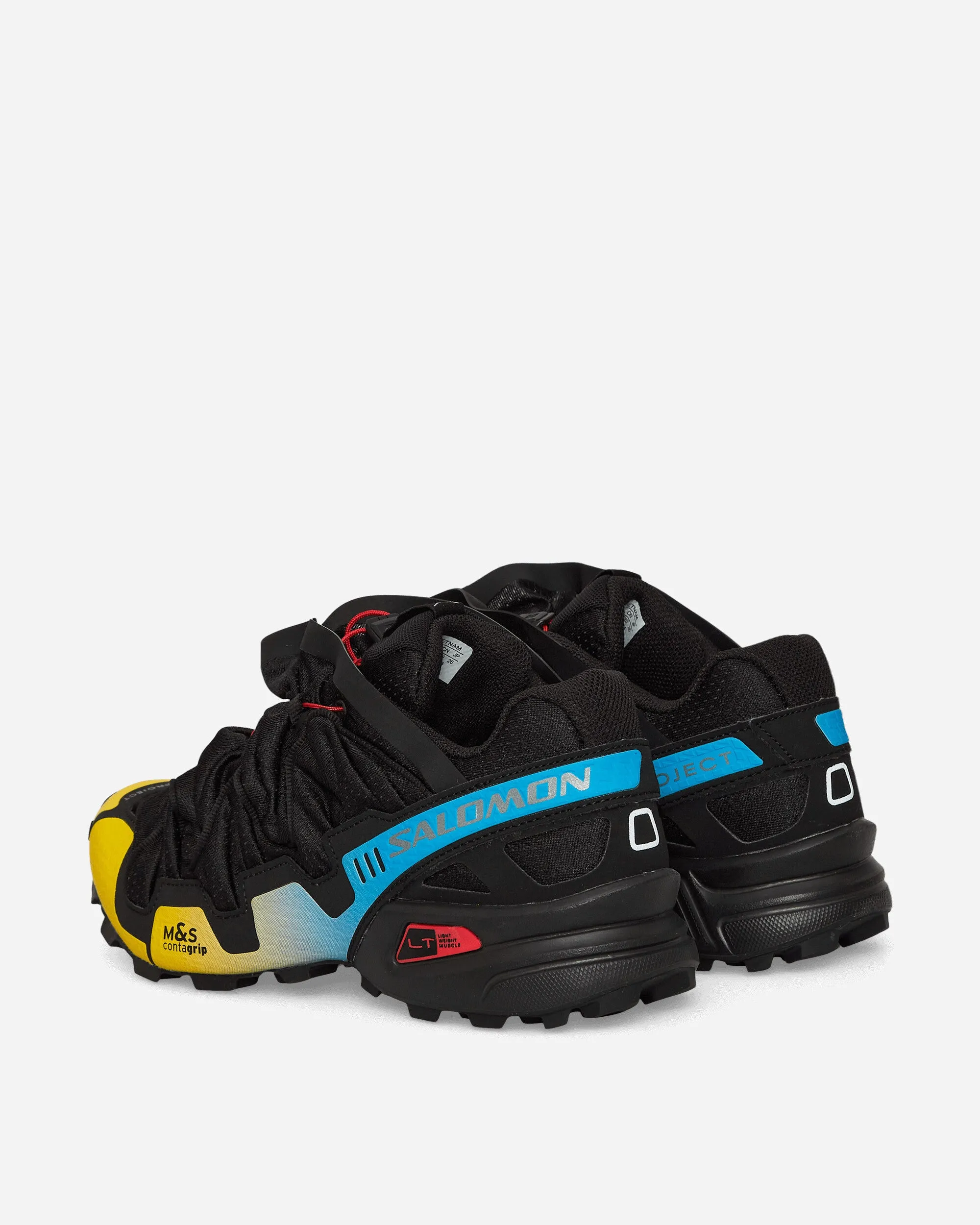 Y/Project Speedcross 3 Sneakers Noir / Citron / Bleu Transcend