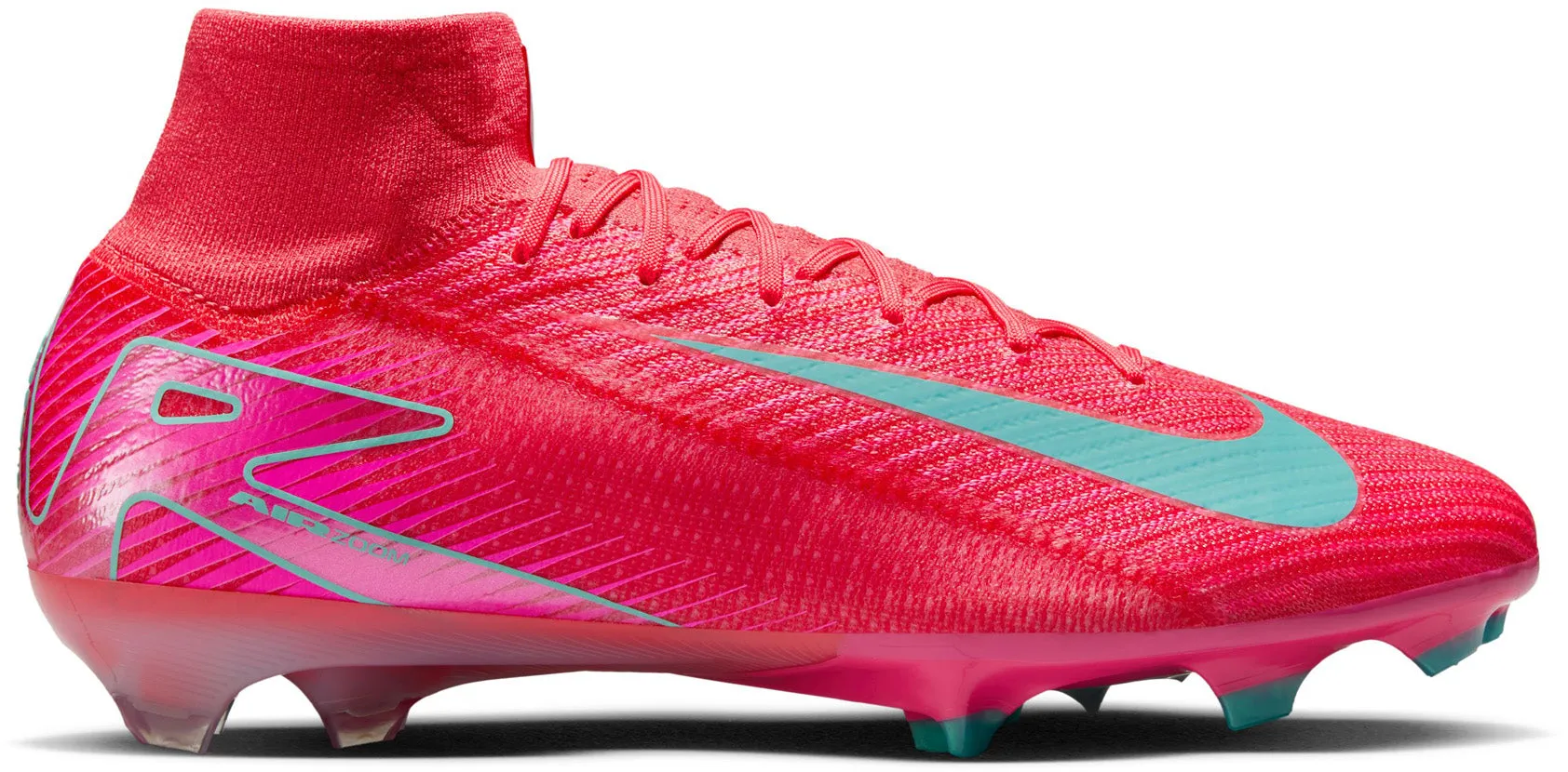 Chaussures de football pour hommes Zm Superfly 10 Elite à crampons moulés