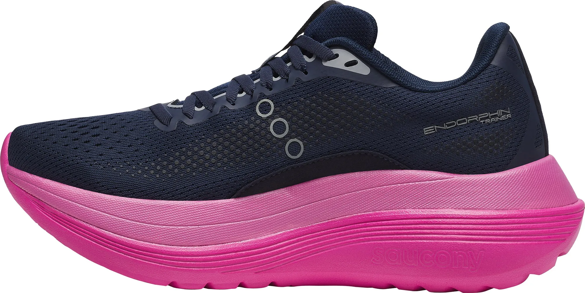 Chaussures de course Saucony Endorphin Trainer pour femme - Bleu